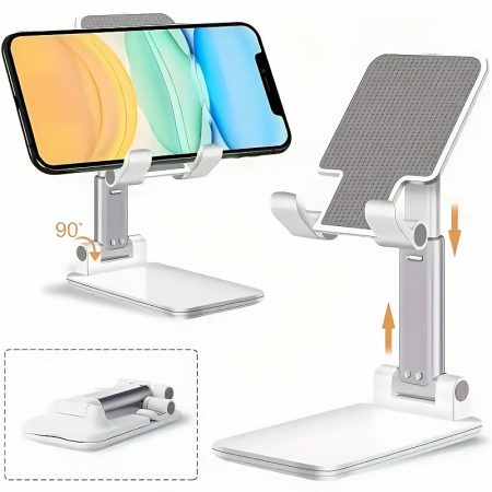 Mobile Phone Stand, Stable And Durable, Adjustable Height, Suitable for All Mobile Phones, Available In 3 Colors.