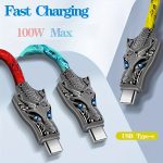 [USB-C Charger Cable] Fast Charging USB Type-C Charger Cable with 100W Max Power Delivery, 39.37"/78.74" Length, 2.5m/3m Options, High-Speed Data Transmission for Samsung, Xiaomi, OPPO, Vivo - Durable & Stylish Design, Charging Cable for Phone, Phone Char